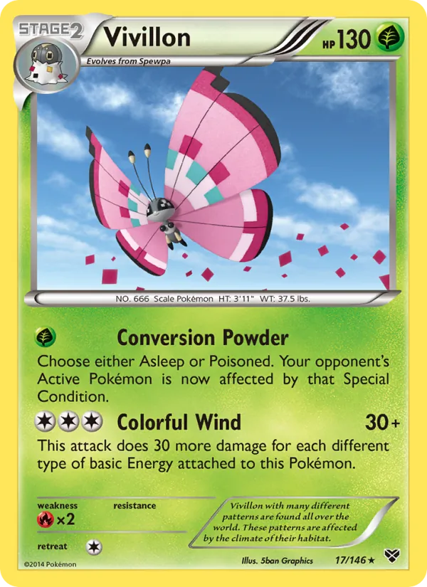 Vivillon XY 17/146