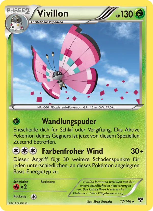 Vivillon XY 17/146