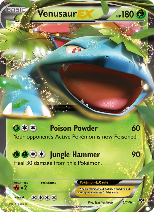Venusaur EX XY 1/146