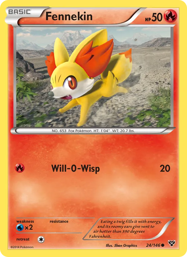 Fennekin XY 24/146