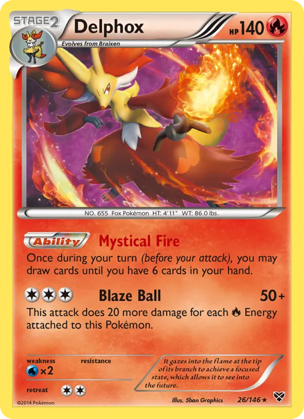 Delphox XY 26/146