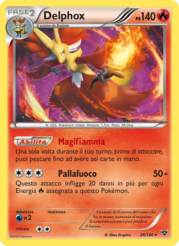Delphox XY 26/146