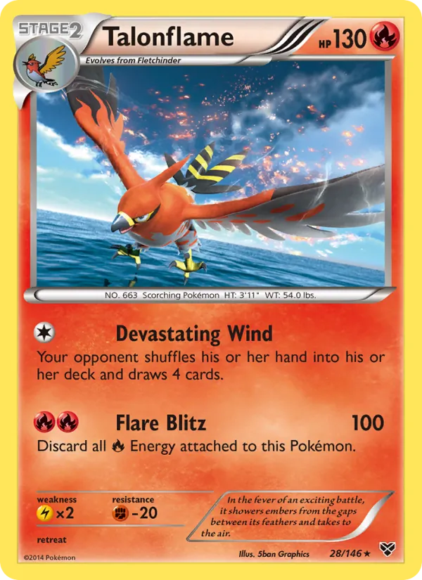 Talonflame XY 28/146