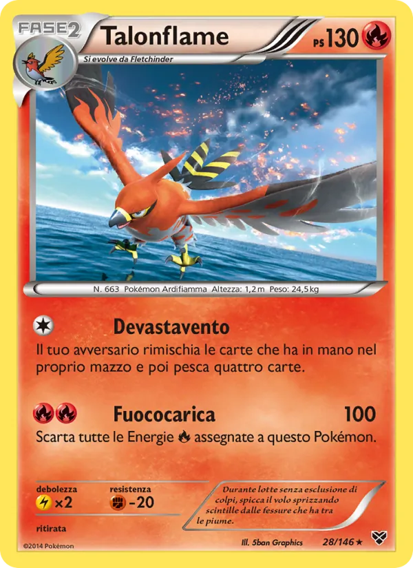 Talonflame XY 28/146