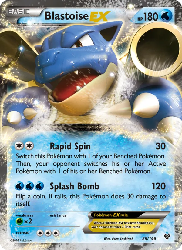 Blastoise EX XY 29/146