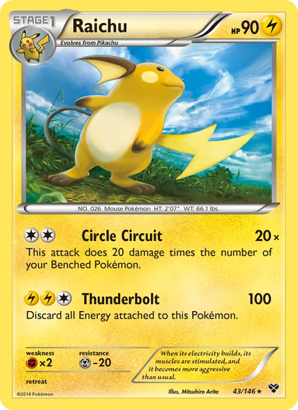 Raichu XY 43/146
