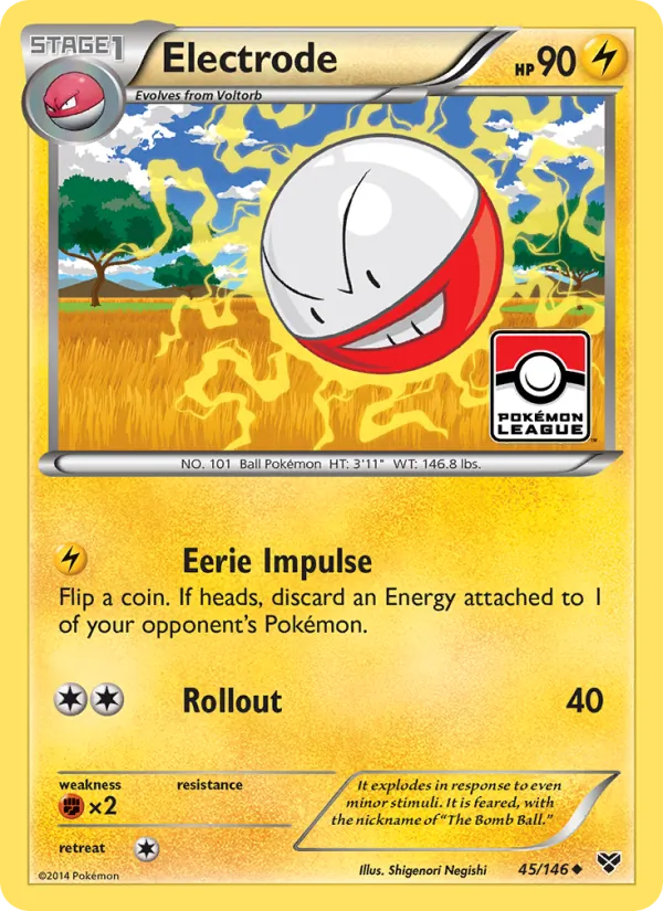 Electrode XY 45/146