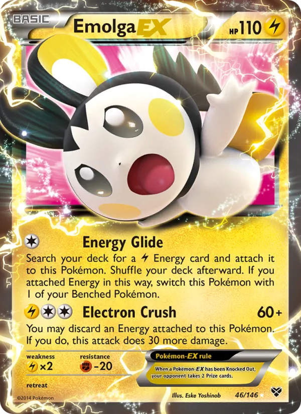 Emolga EX XY 46/146
