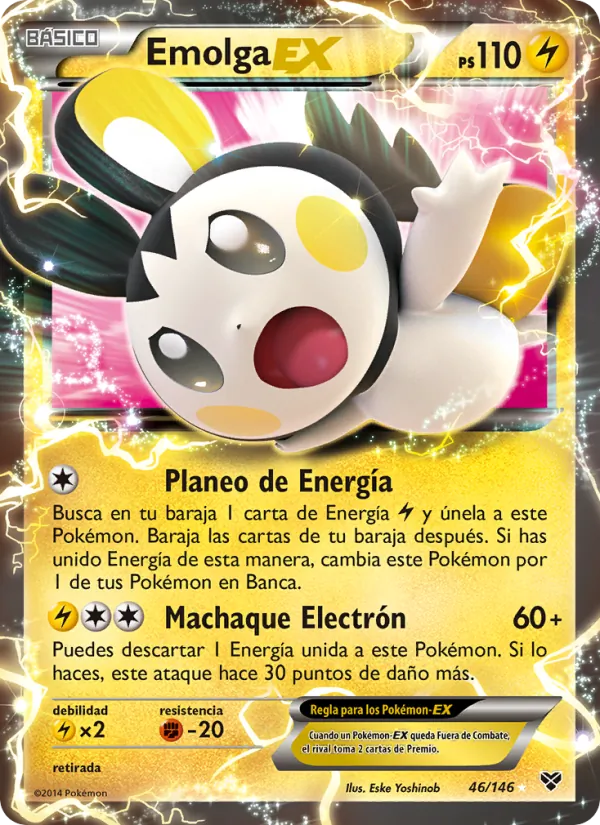Emolga EX XY 46/146