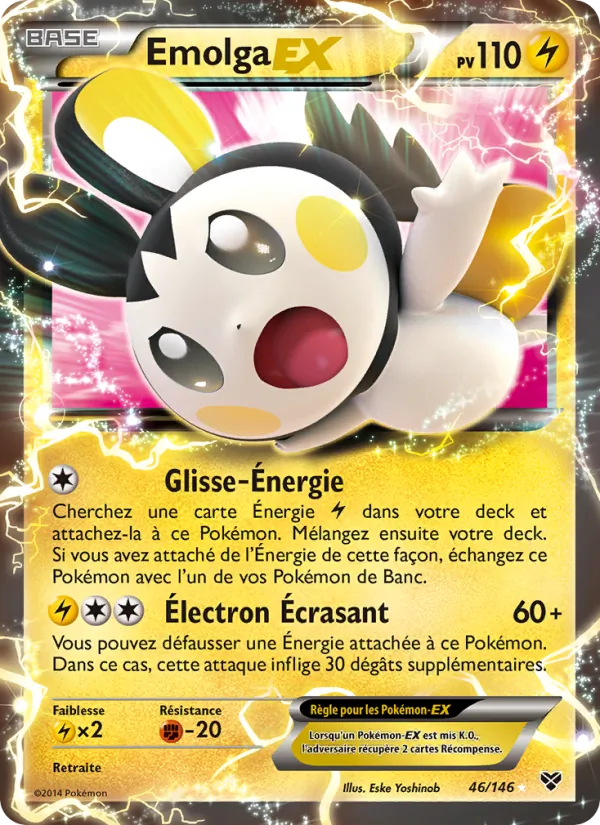 Emolga EX XY 46/146