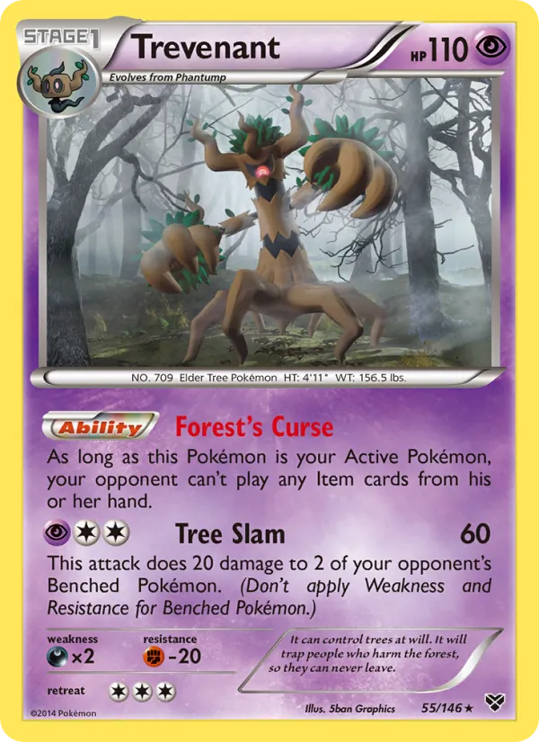 Trevenant XY 55/146