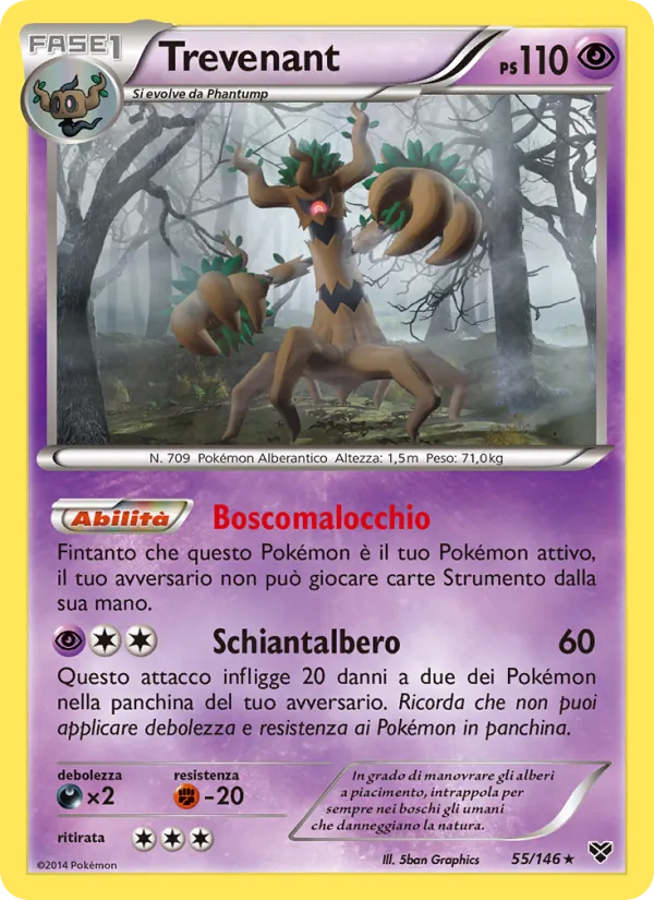 Trevenant XY 55/146