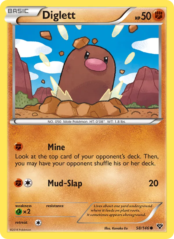 Diglett XY 58/146