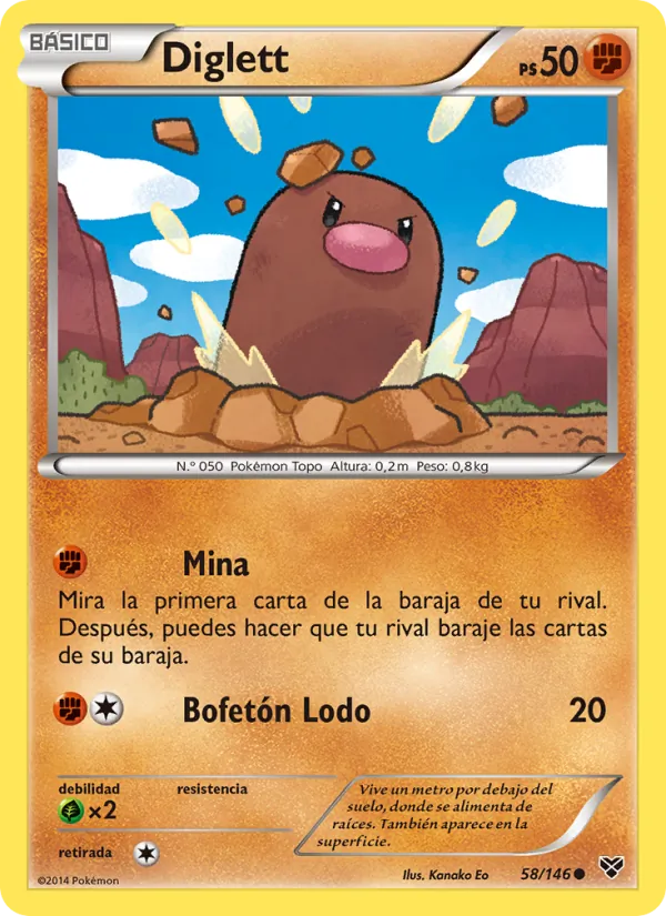 Diglett XY 58/146