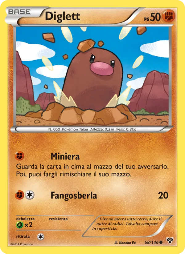 Diglett XY 58/146