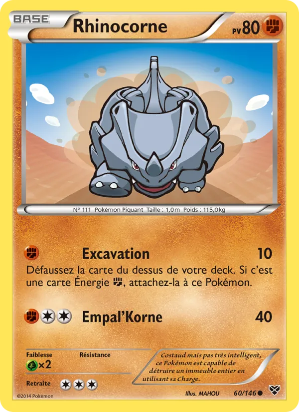 Rhinocorne XY 60/146