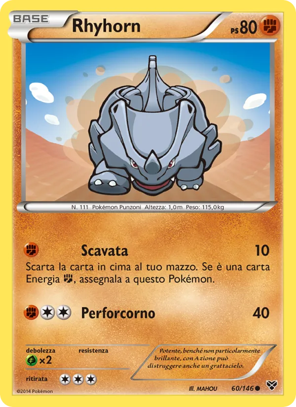 Rhyhorn XY 60/146