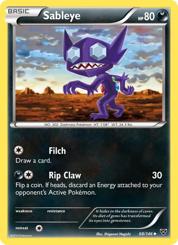 Sableye XY 68/146