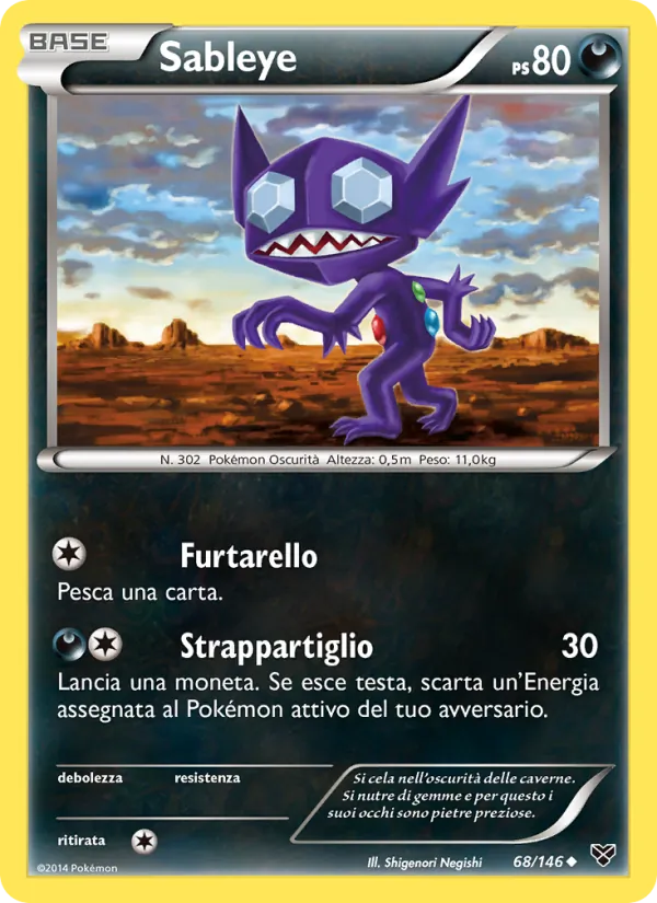 Sableye XY 68/146