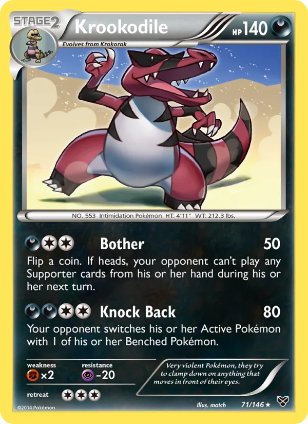 Krookodile XY 71/146