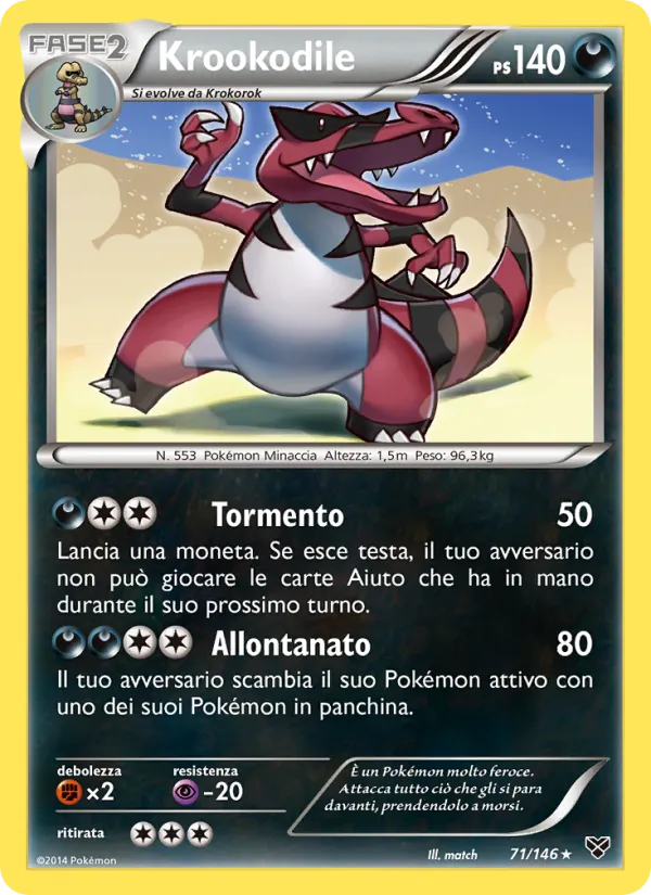 Krookodile XY 71/146