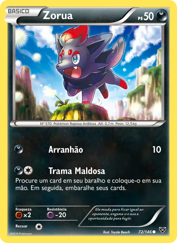 Zorua XY 72/146