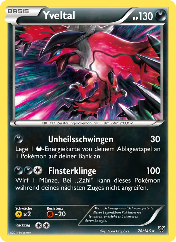 Yveltal XY 78/146
