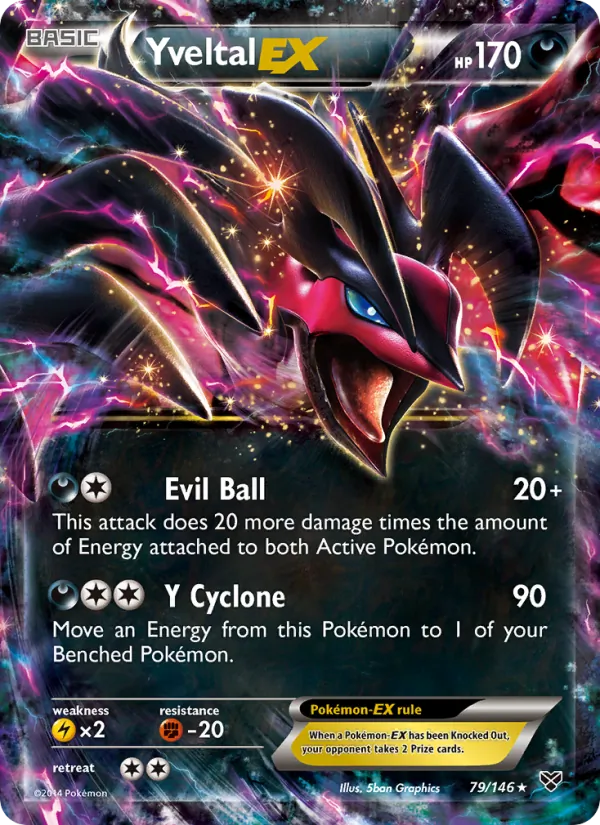 Yveltal EX XY 79/146