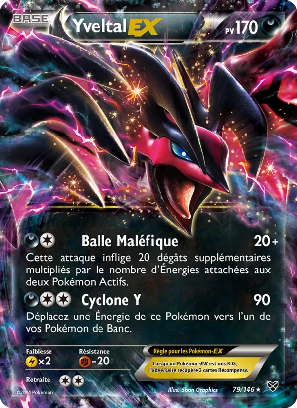 Yveltal EX XY 79/146