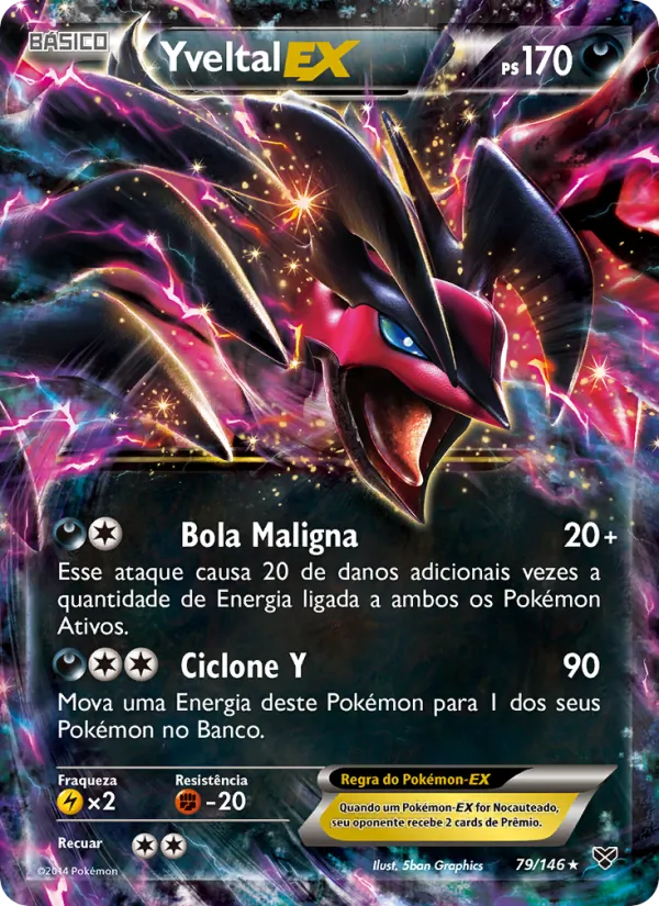 Yveltal EX XY 79/146