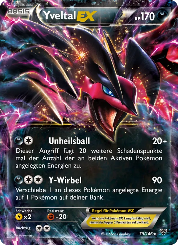 Yveltal EX XY 79/146