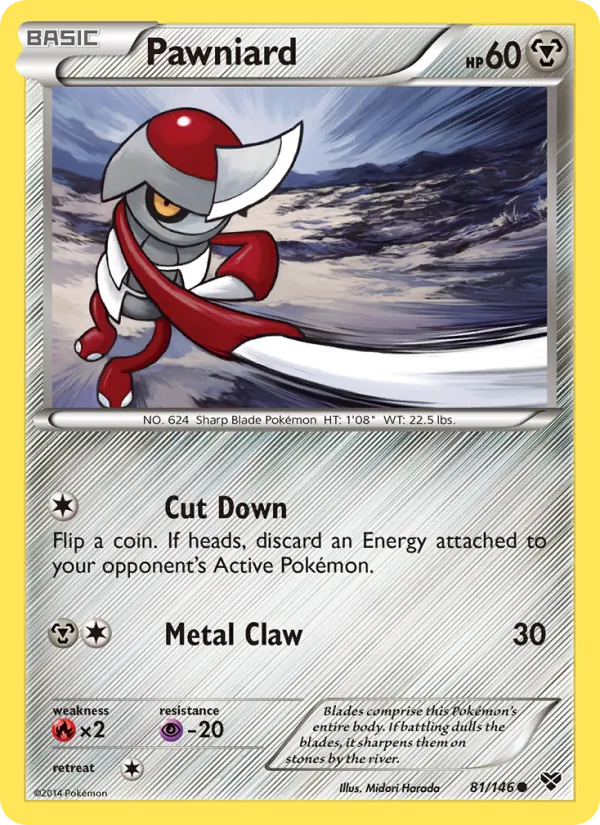 Pawniard XY 81/146