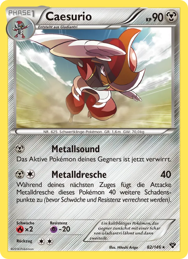 Caesurio XY 82/146