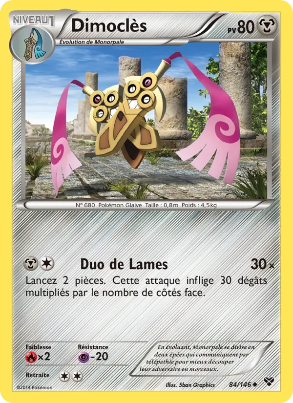Dimoclès XY 84/146