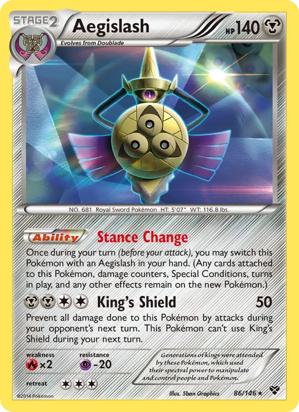 Aegislash XY 86/146