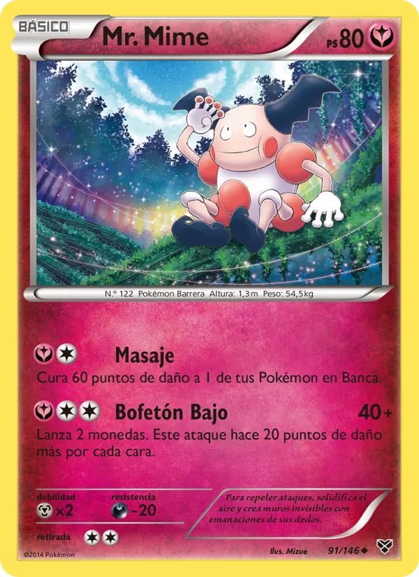 Mr. Mime XY 91/146
