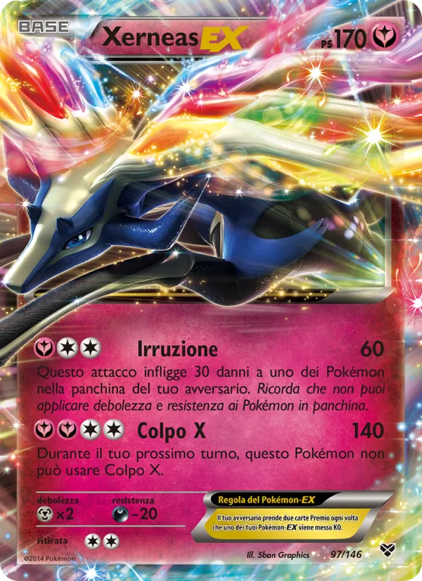 Xerneas EX XY 97/146
