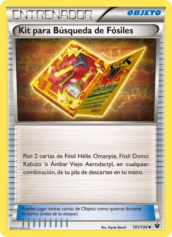 Kit para Búsqueda de Fósiles Destinos Enfrentados 101/124
