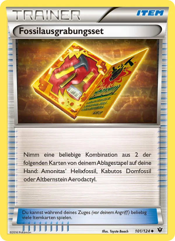 Fossilausgrabungsset Schicksalsschmiede 101/124