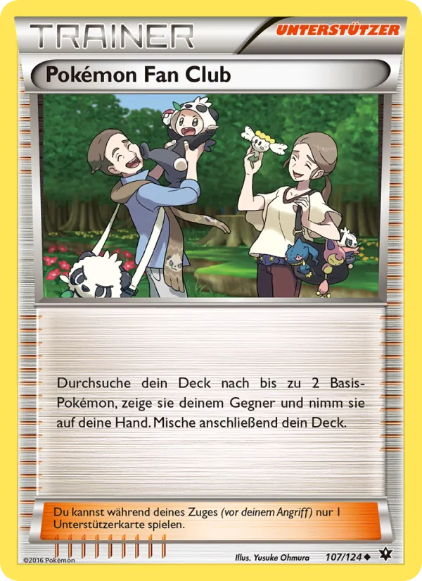 Pokémon Fan Club Schicksalsschmiede 107/124