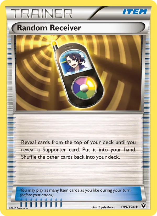 Random Receiver Fates Collide 109/124