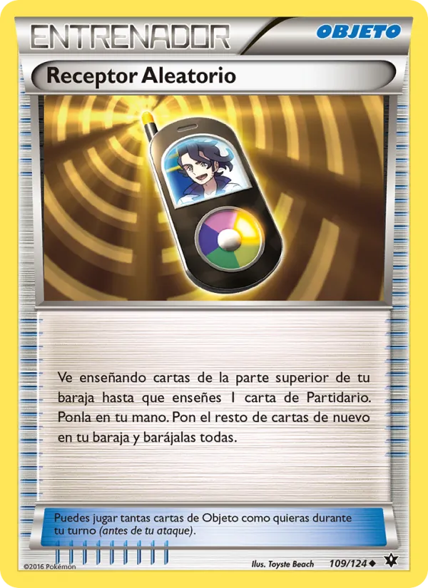 Receptor Aleatorio Destinos Enfrentados 109/124