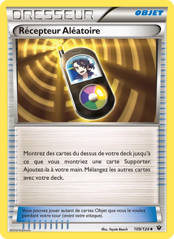 Récepteur Aléatoire Impact des Destins 109/124