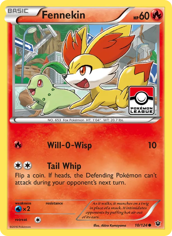 Fennekin Fates Collide 10/124