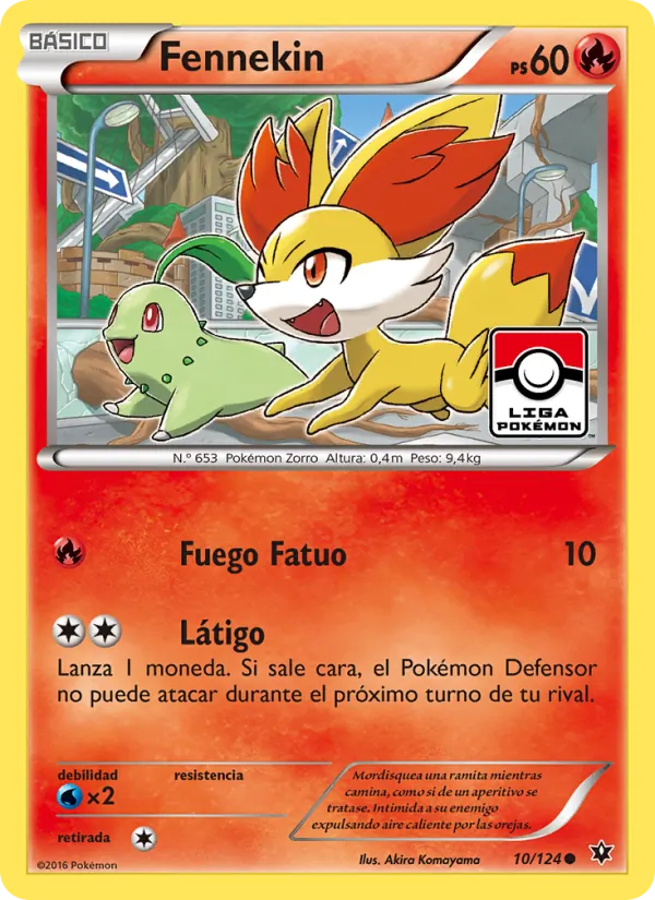 Fennekin Destinos Enfrentados 10/124