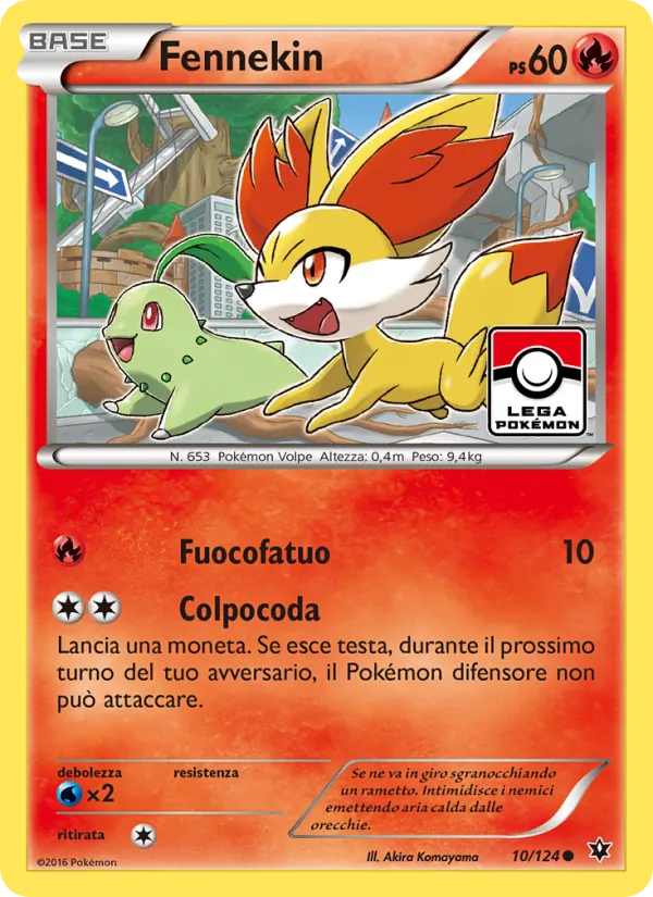 Fennekin Destini Incrociati 10/124