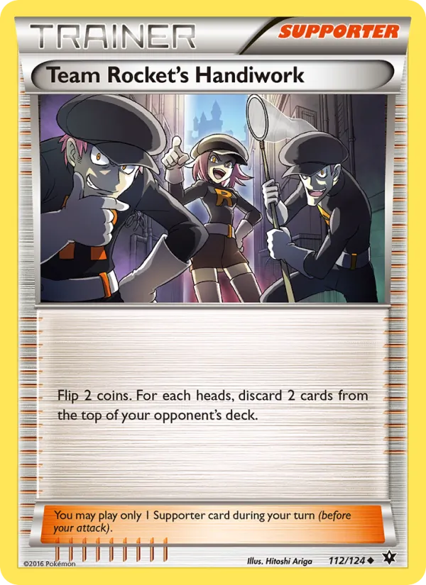 Team Rocket's Handiwork Fates Collide 112/124
