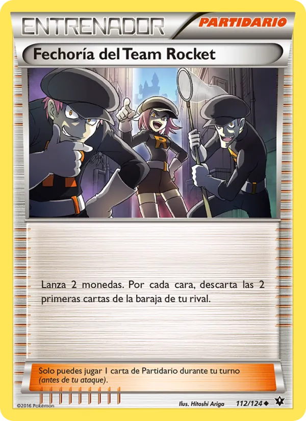 Fechoría del Team Rocket Destinos Enfrentados 112/124