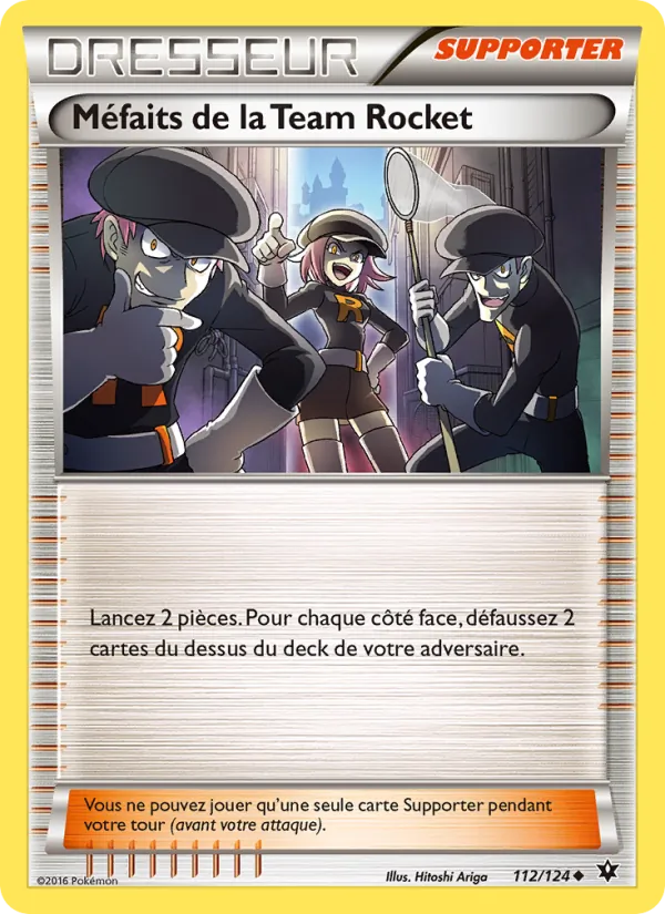 Méfaits de la Team Rocket Impact des Destins 112/124