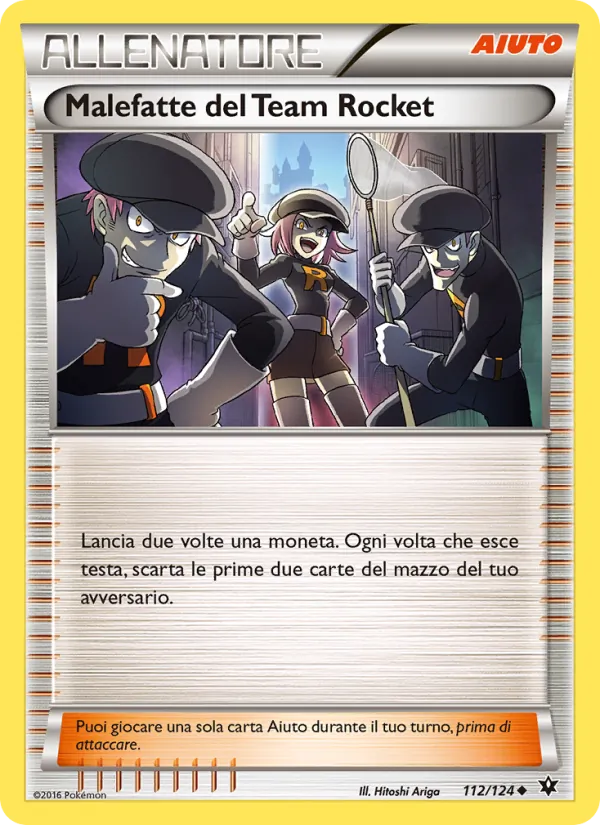 Malefatte del Team Rocket Destini Incrociati 112/124